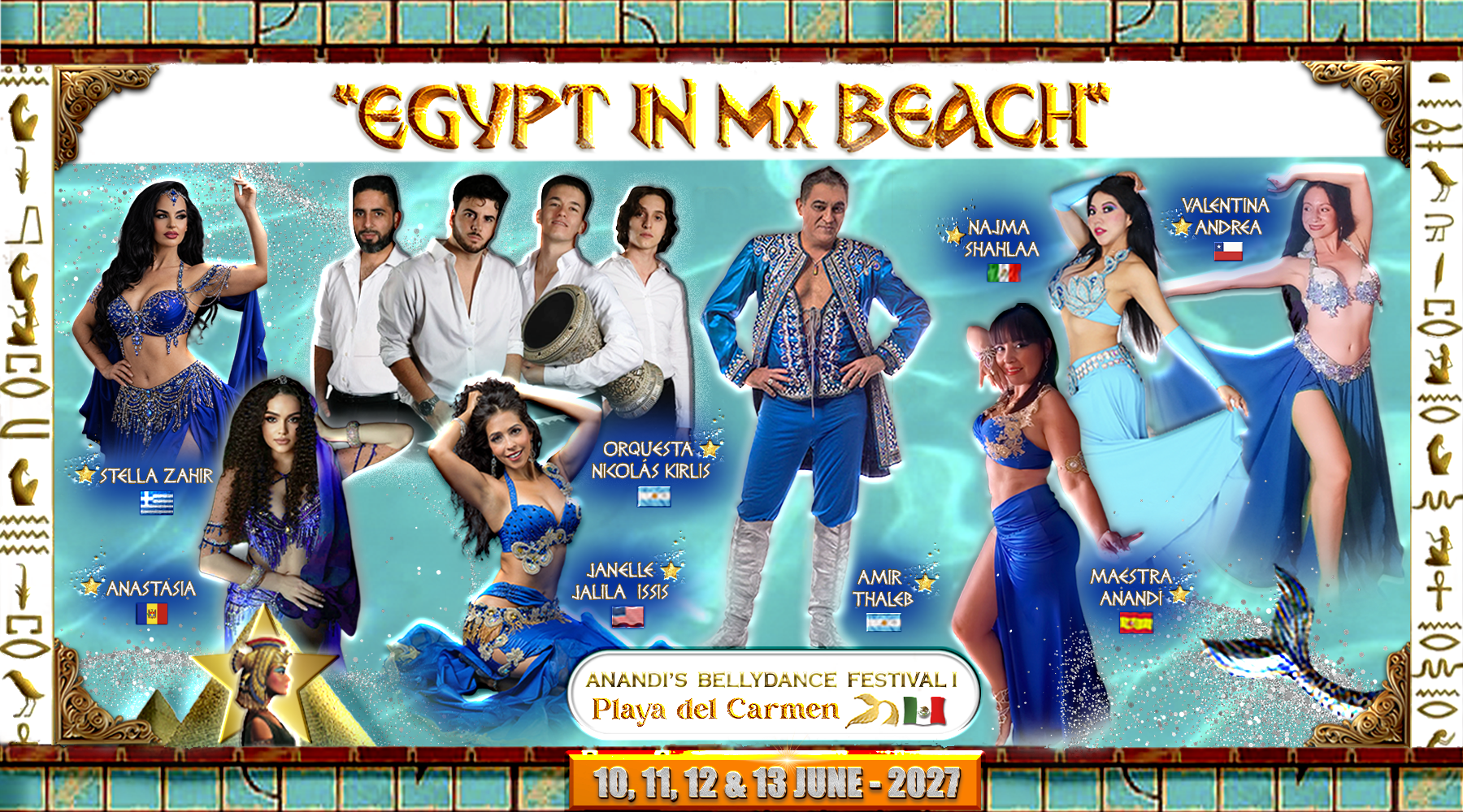 BELLYDANCE FESTIVAL "EGYPT IN Mx CITY"